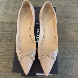 Prada Calzature Donna Cipria low heels (2 inch)